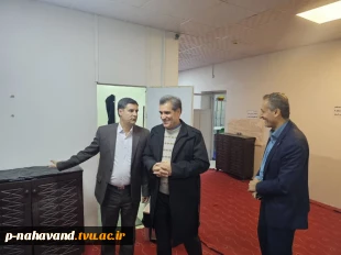 بازدید فرماندار شهرستان نهاوند به همراه معاون سیاسی از آموزشکده  7