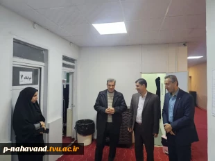 بازدید فرماندار شهرستان نهاوند به همراه معاون سیاسی از آموزشکده  8