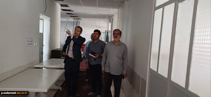 حضور و بازدید میدانی مدیر دفتر و مسئول روابط عمومی، نماینده مردم شریف شهرستان نهاوند در مجلس شورای اسلامی از دانشگاه ملی مهارت استان همدان- واحد نهاوند 6