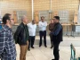 بازدید میدانی مهندس شهبازی، فرزند خیّر بزرگ نهاوند، زنده‌یاد حاج حشمت شهبازی، از دانشگاه ملی مهارت یادگار پدر