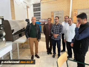 بازدید میدانی مهندس شهبازی، فرزند خیّر بزرگ نهاوند، زنده‌یاد حاج حشمت شهبازی، از دانشگاه ملی مهارت یادگار پدر 3