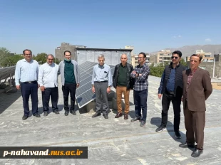 بازدید میدانی مهندس شهبازی، فرزند خیّر بزرگ نهاوند، زنده‌یاد حاج حشمت شهبازی، از دانشگاه ملی مهارت یادگار پدر 4