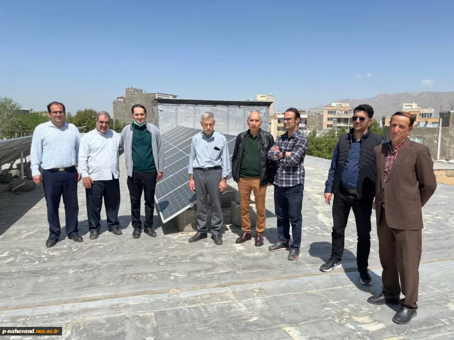 بازدید میدانی مهندس شهبازی، فرزند خیّر بزرگ نهاوند، زنده‌یاد حاج حشمت شهبازی، از دانشگاه ملی مهارت یادگار پدر 4