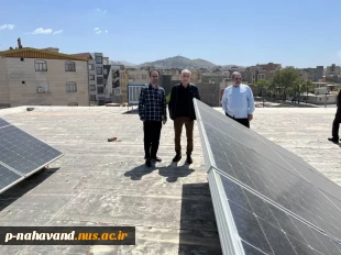 بازدید میدانی مهندس شهبازی، فرزند خیّر بزرگ نهاوند، زنده‌یاد حاج حشمت شهبازی، از دانشگاه ملی مهارت یادگار پدر 5
