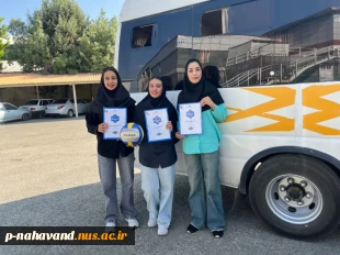 کسب مقام اول استان همدان در مسابقات والیبال دانشجویان دختر منطقه ۱۰ کشور با درخشش دانشجویان نهاوندی  3