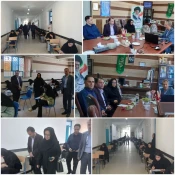 بازدید خانم دکتر سلطانزاده نماینده مرکز نظارت و ارزیابی و تضمین کیفیت دانشگاه ملی مهارت از روند برگزاری امتحانات 5