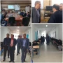 بازدید دکتر منصوری نسب، مشاور رئیس و مدیرکل مرکز نظارت، ارزیابی و تضمین کیفیت و هیئت همراه از آموزشکده